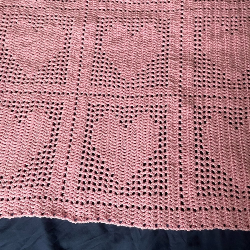 Baby Blanket - Pink Hearts